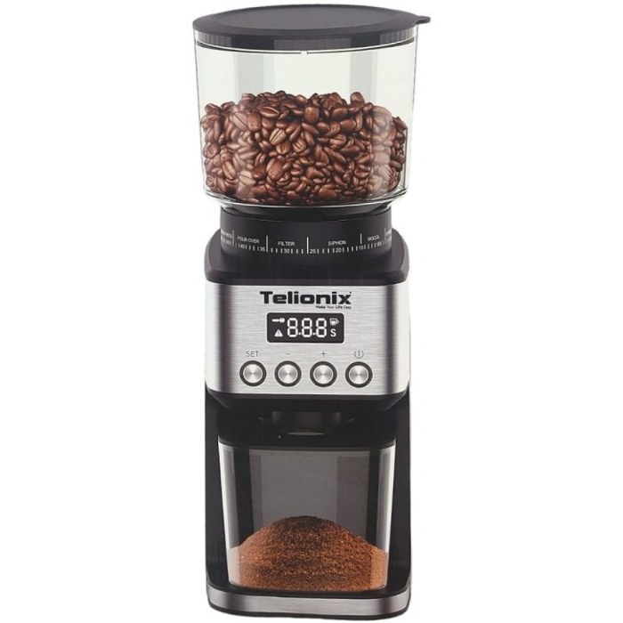 3uIlZfTfVwtqZ9xU آسیاب قهوه تلیونیکس مدل TCG4150 دیجیتال مخروطی با 51 درجه آسیاب | فروشگاه لوازم خانگی رادین کالا - تصویر 1