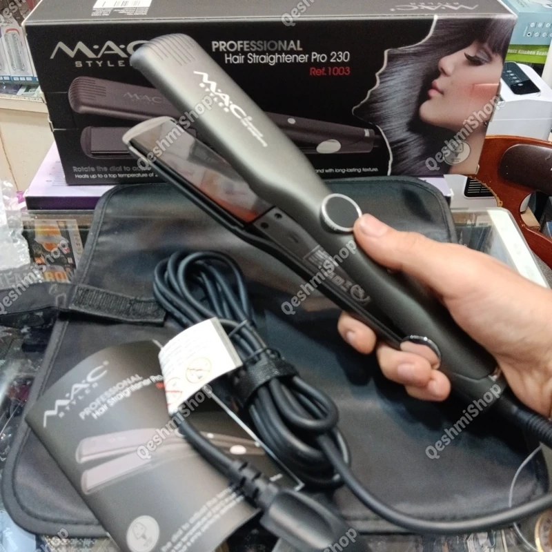 4SRQ-PqOjHpQurYl اتو مو صفحه تیتانیوم مک استایلر مدل REF-1003 - تصویر 1