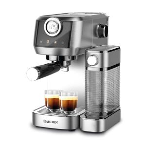 اسپرسو ساز حرفه ای مخزن شیر هاردون مدل HN834